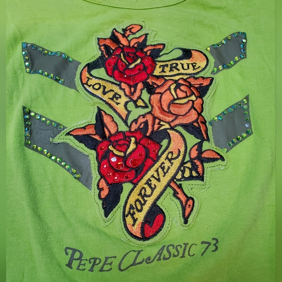 Pepe Jeans Y2K Embroidered T-Shirt - Picture 3 of 5